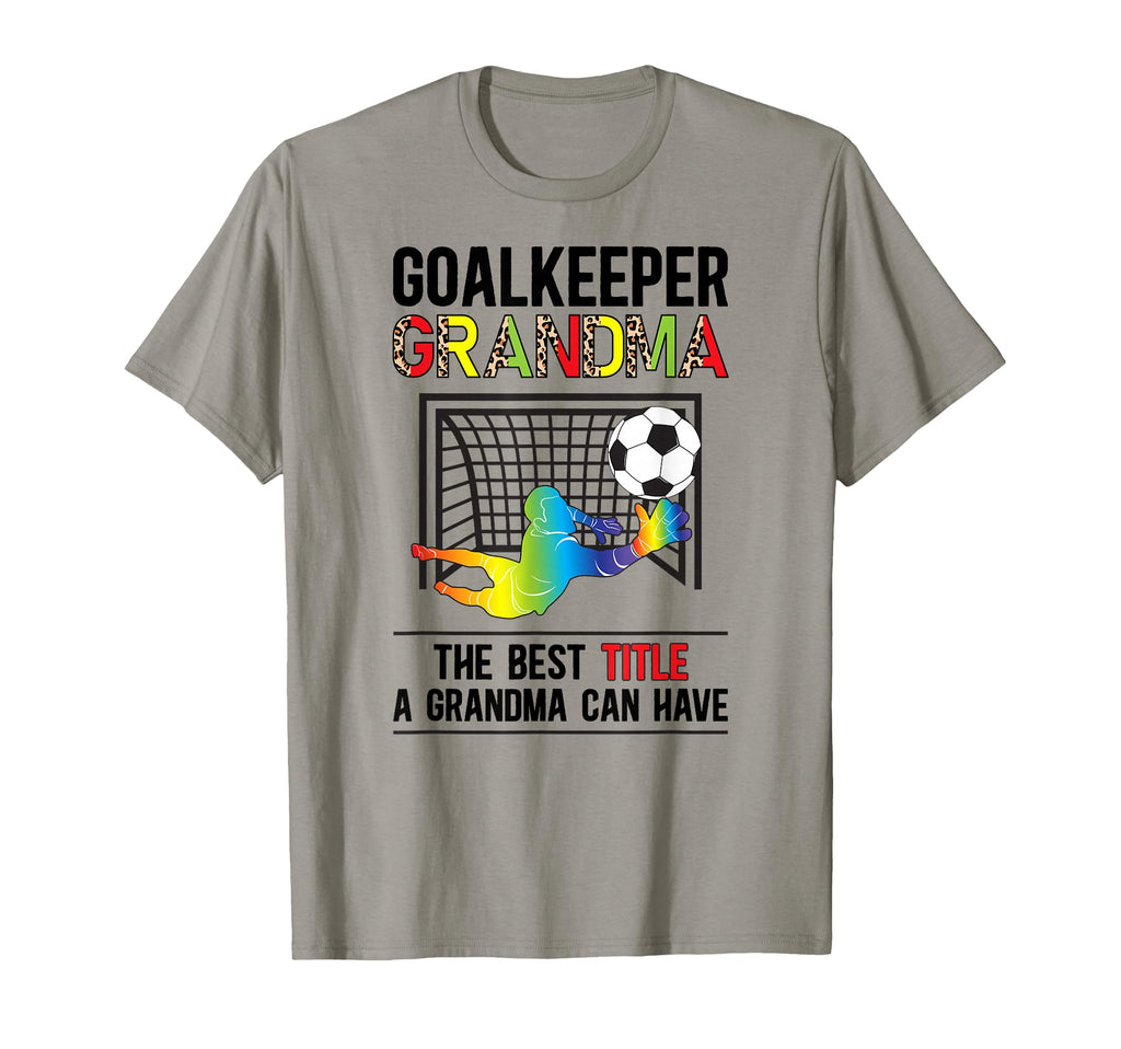 Soccer Goalkeeper Grandma Best Title Soccer T-Shirt - Graphic Print Unisex