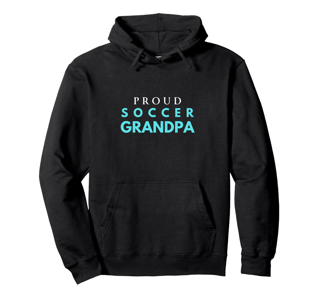Proud Soccer Grandpa Game Day Match Day Hoodie - Minimalist Print Unisex