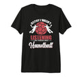 I Thinking About Handball Tri Blend T-Shirt - Minimalist Print Men Women