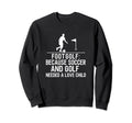 Funny Footgolf Player Soccer And Golf Sweatshirt - Graphic Print Men Women
