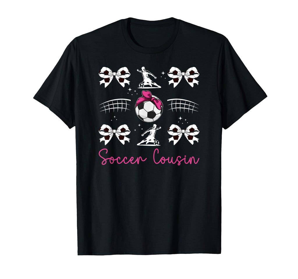 Soccer Cousin Soccer Player Cousin T-Shirt - Aesthetic Graphic for Adults