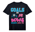 Mens Goals Or Bows Grandpa Loves You T-Shirt - Streetwear Style Men Women
