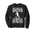 Soccer Art Soccer Player Football Sweatshirt - Custom Art Print Men Women