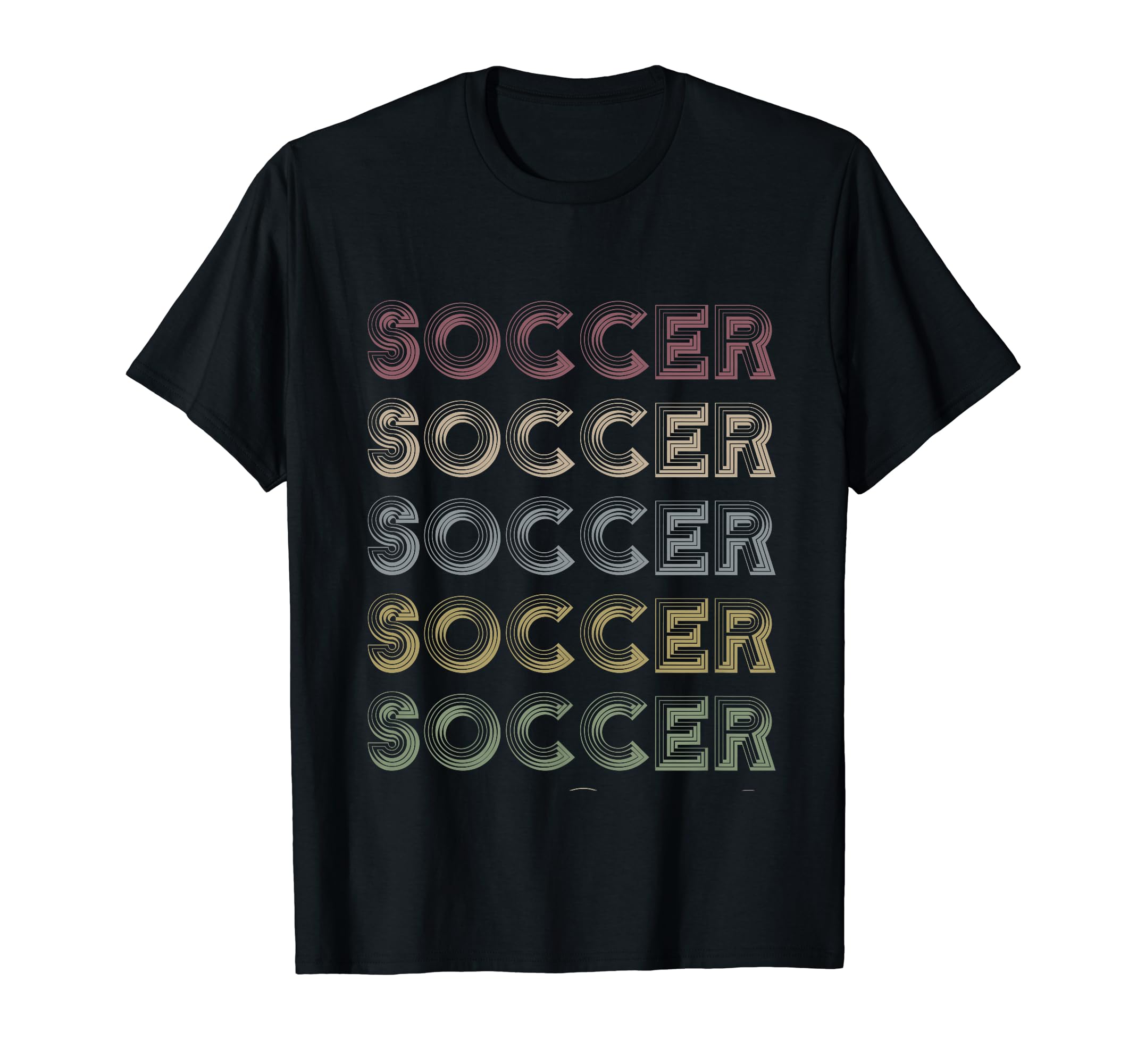 Soccer Repetitive Player T-Shirt - Novelty Apparel Unisex