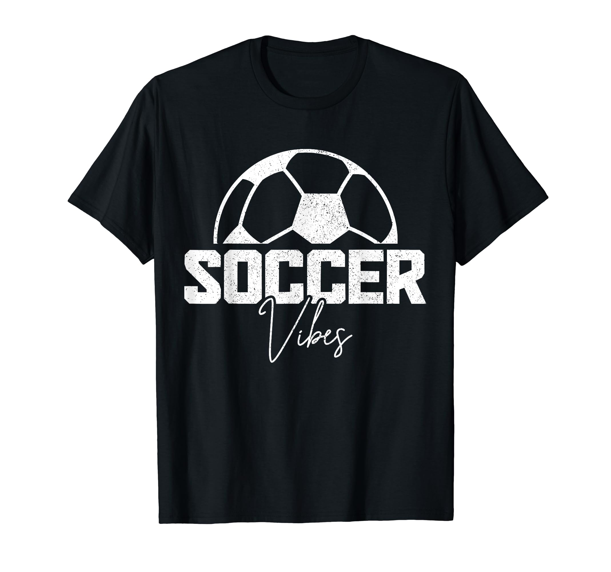 Soccer Vibes Soccer Player T-Shirt - Aesthetic Graphic Men Women