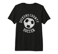 Dickens County Soccer Distressed 90S T-Shirt - Casual Everyday Wear Unisex