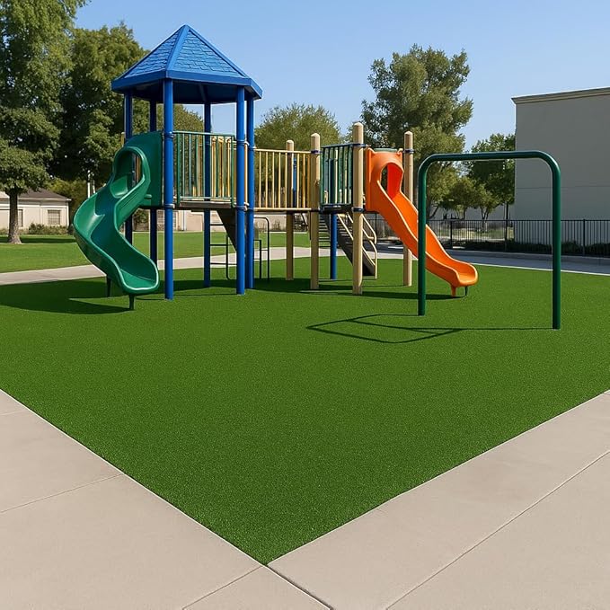 Ottomanson Artificial Turf Golf Hitting Mat 3' x 14' Indoor/Outdoor Waterproof Synthetic Fake Grass for Putting Practice Baseball Football Sports Gym Backyard, Custom Size 2' up to 30'