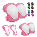 Knee Pads for Kids Knee Pads and Elbow Pads Toddler Protective Gear Set Kids Elbow Pads and Knee Pads for Girls Boys with Wrist Guards 3 in 1 for Skating Cycling Bike Rollerblading Scooter [Upgraded]