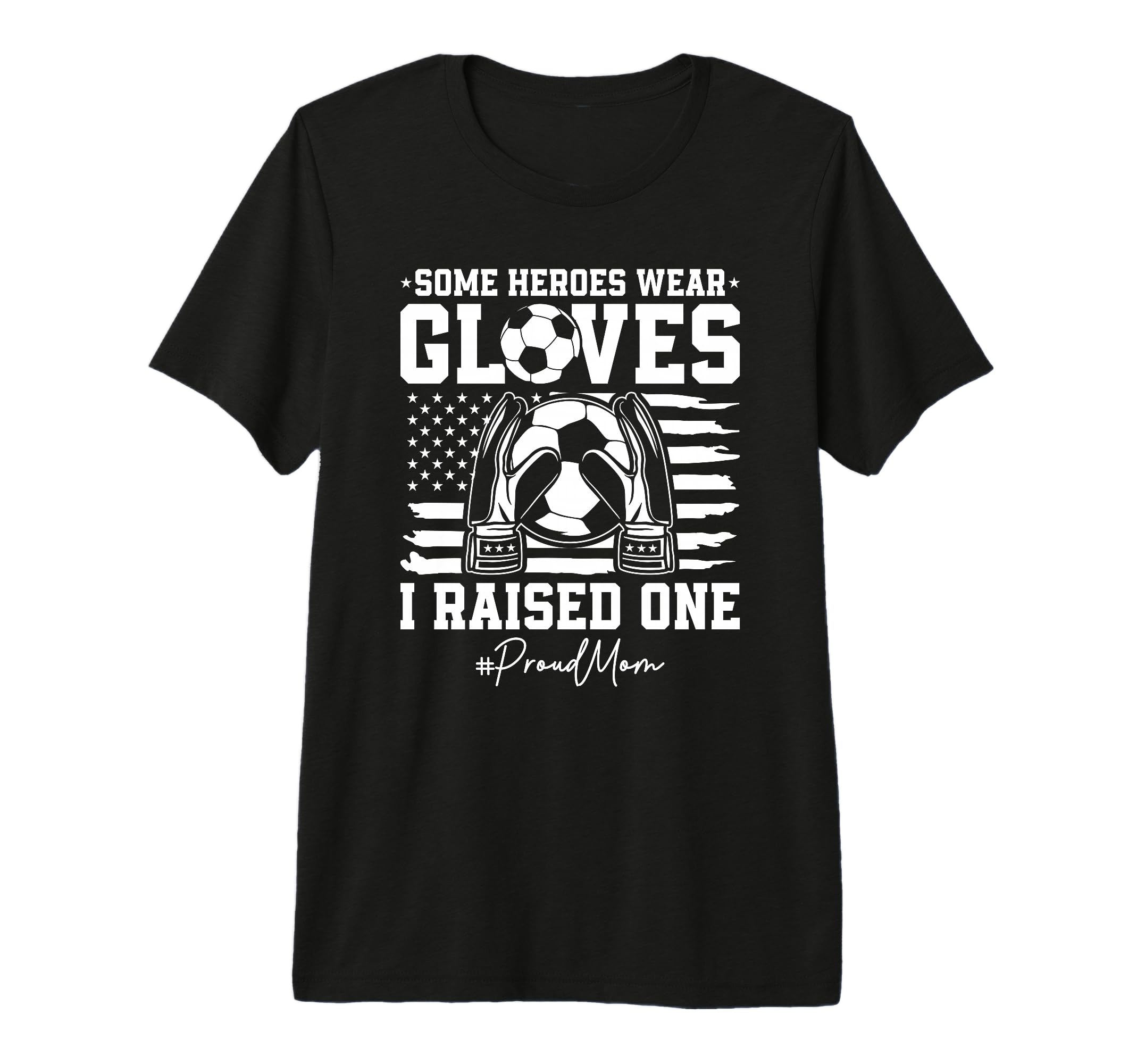 Some Heroes Wear Gloves I Raised T-Shirt - Custom Art Print Men Women