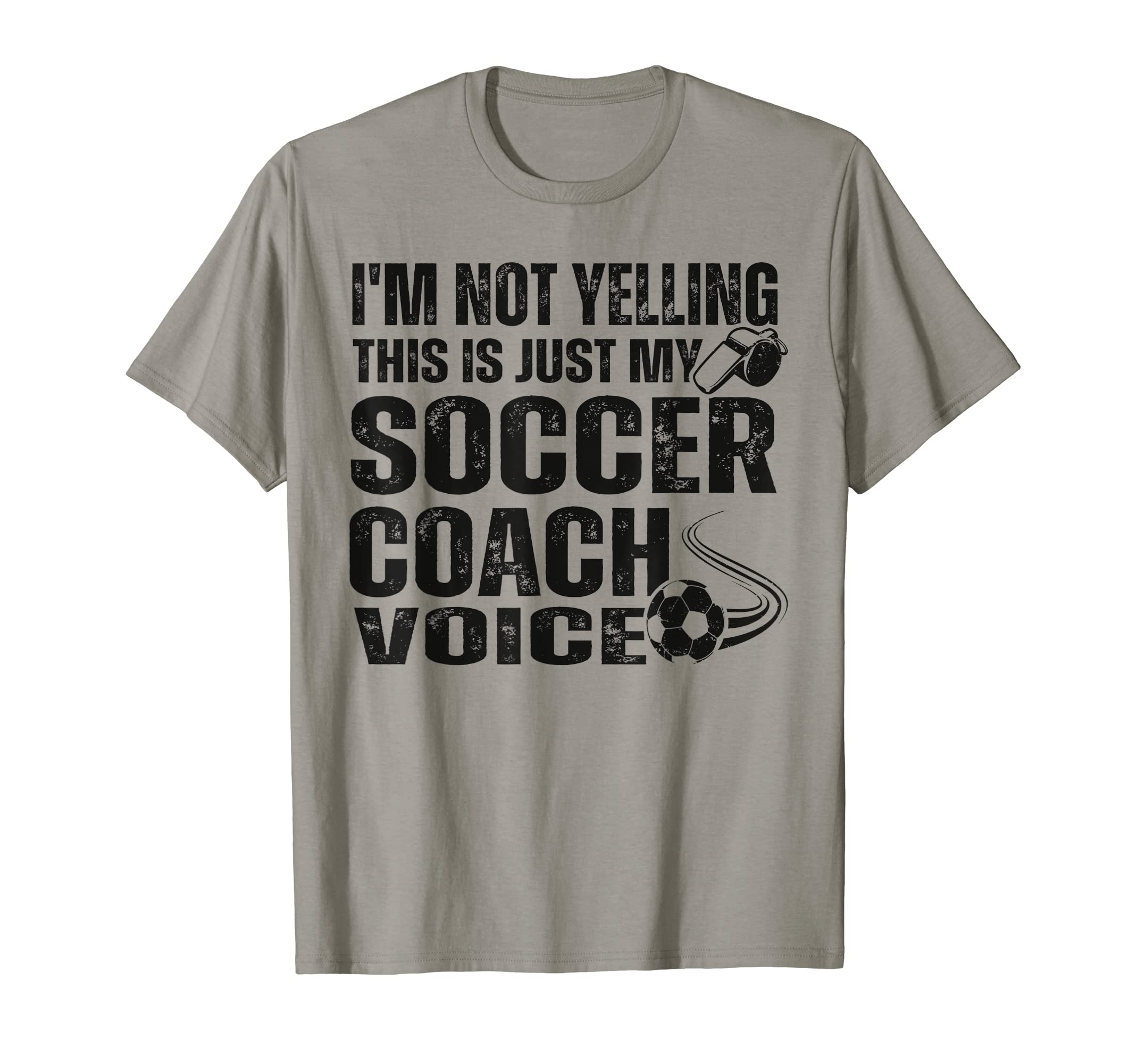 Im Not Yelling This Is Just My Soccer T-Shirt - Custom Art Print Unisex