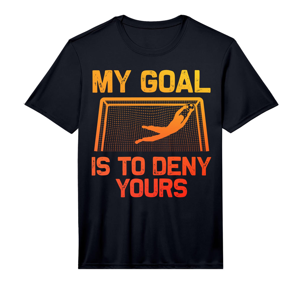 Soccer Goalie Art Gag Soccer Player T-Shirt - Graphic Print for Adults