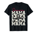 Soccer Mama Funny Coquette Bow Mom T-Shirt - Novelty Apparel for Adults