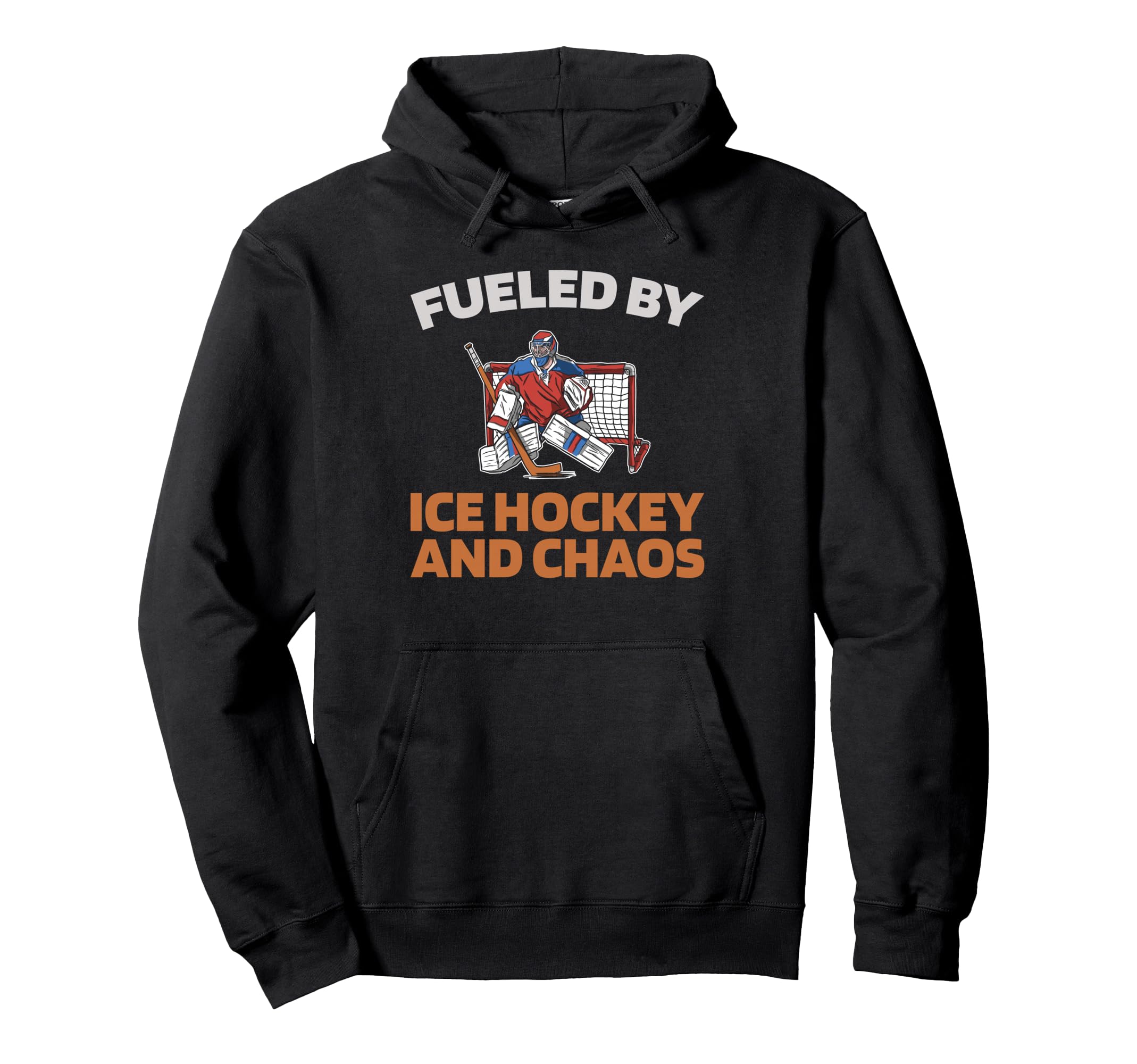 Hockey Goalkeeper Ice Hockey Goalie Hoodie - Custom Art Print for Adults