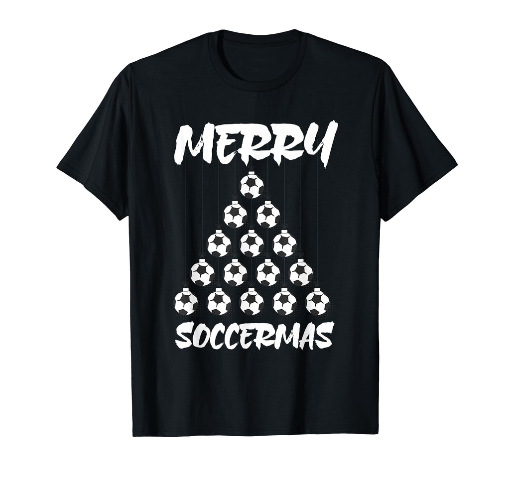 Soccer Goalkeeper Holiday Santa Claus T-Shirt - Streetwear Style Unisex