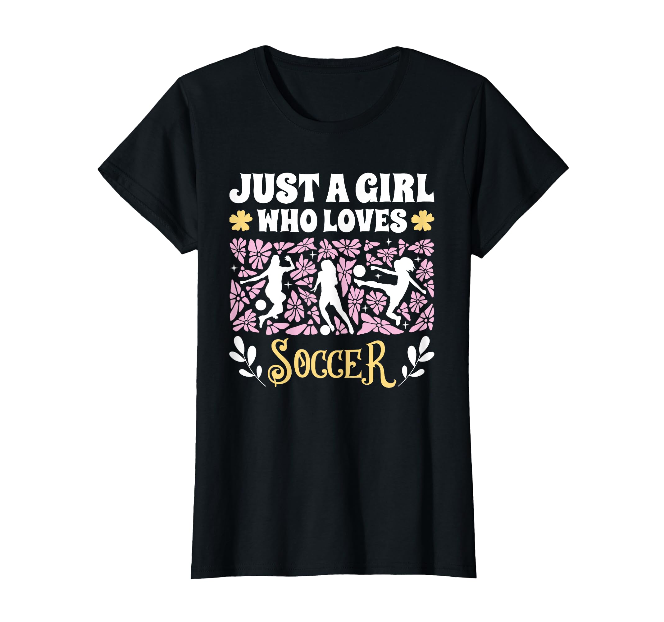 Just Who Loves Soccer Soccer T-Shirt - Trendy Graphic Men Women