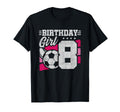 8 Year Old Birthday Soccer Party T-Shirt - Casual Everyday Wear for Adults