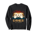 Soccer Day Gamer Night Soccer Goal Sweatshirt - Minimalist Print Unisex