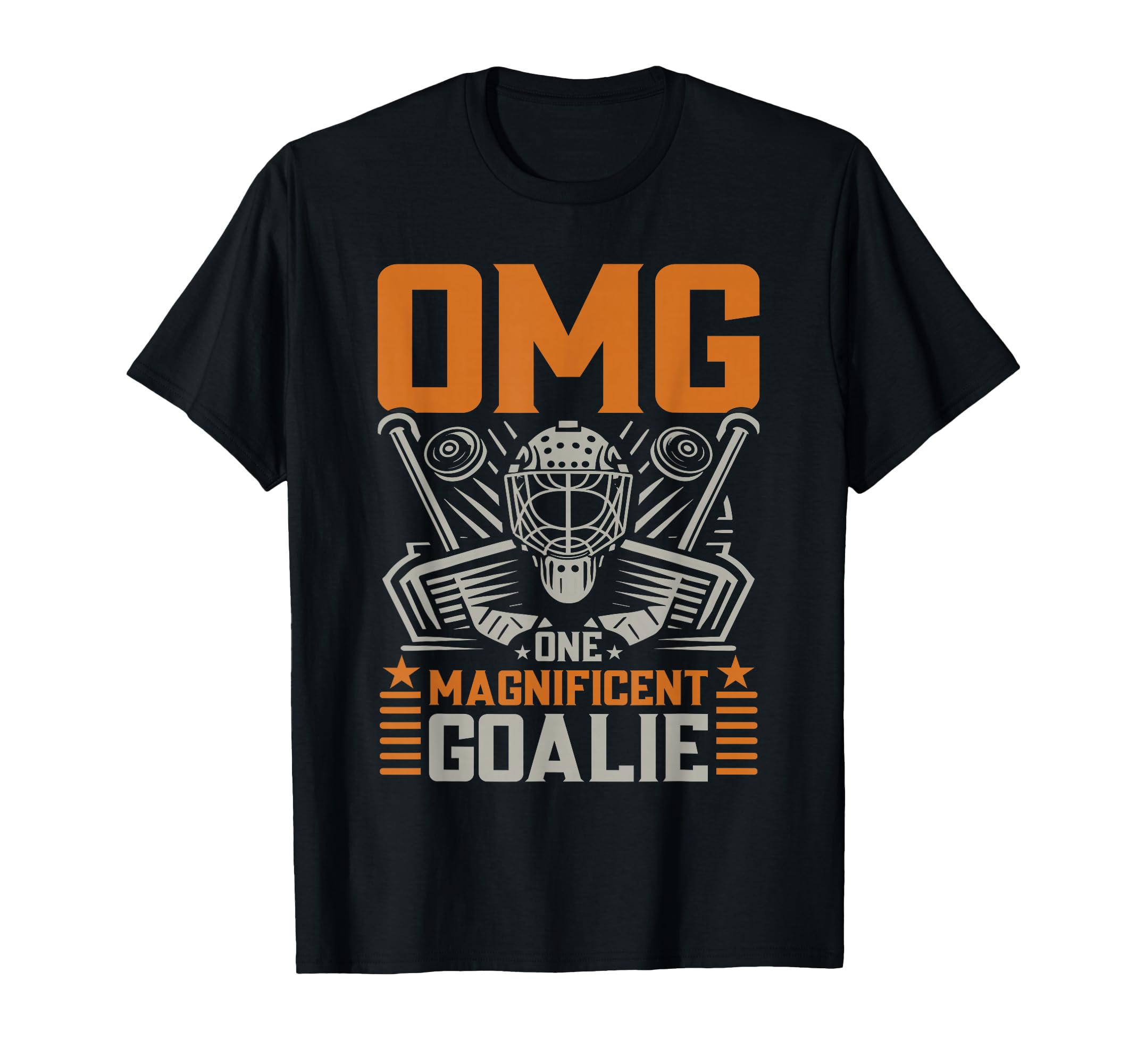 Funny Goaltender Goalkeeper Ice T-Shirt - Novelty Apparel for Adults