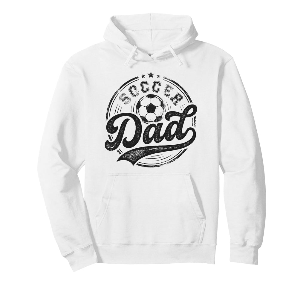 Soccer Dad Funny Fathers Day Player Hoodie - Fun Novelty Design for Adults