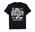 Little Brother Soccer Goalie T-Shirt - Fun Novelty Design for Adults