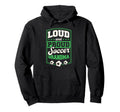 Loud And Proud Soccer Grandma Soccer Hoodie - Unique Graphic for Adults
