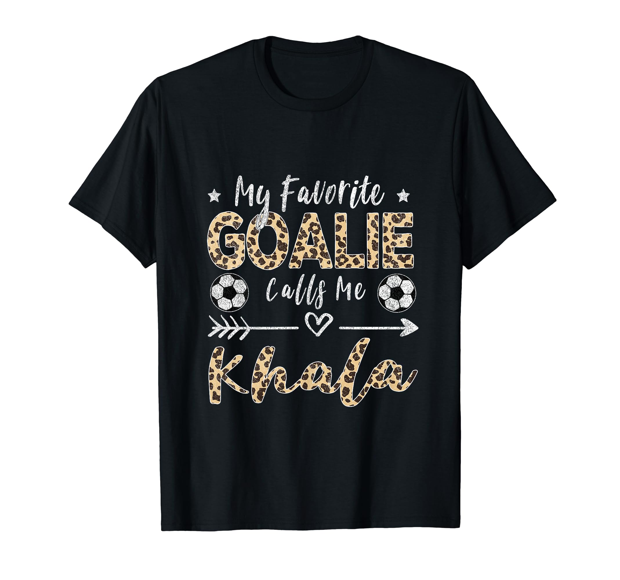 My Favorite Goalie Calls Me Khala T-Shirt - Streetwear Style for Adults