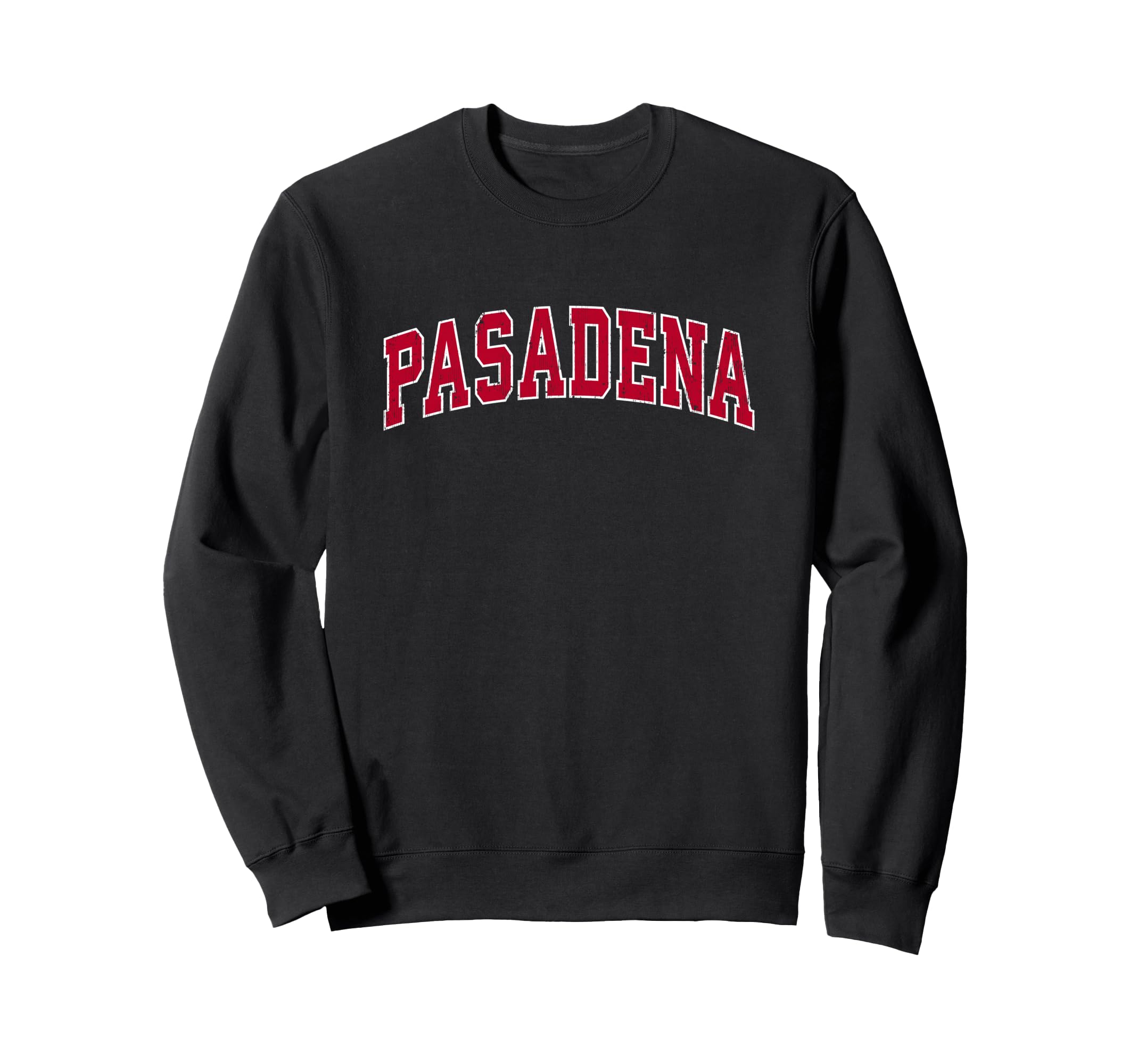 Pasadena California Ca Sports Red Sweatshirt - Streetwear Style for Adults