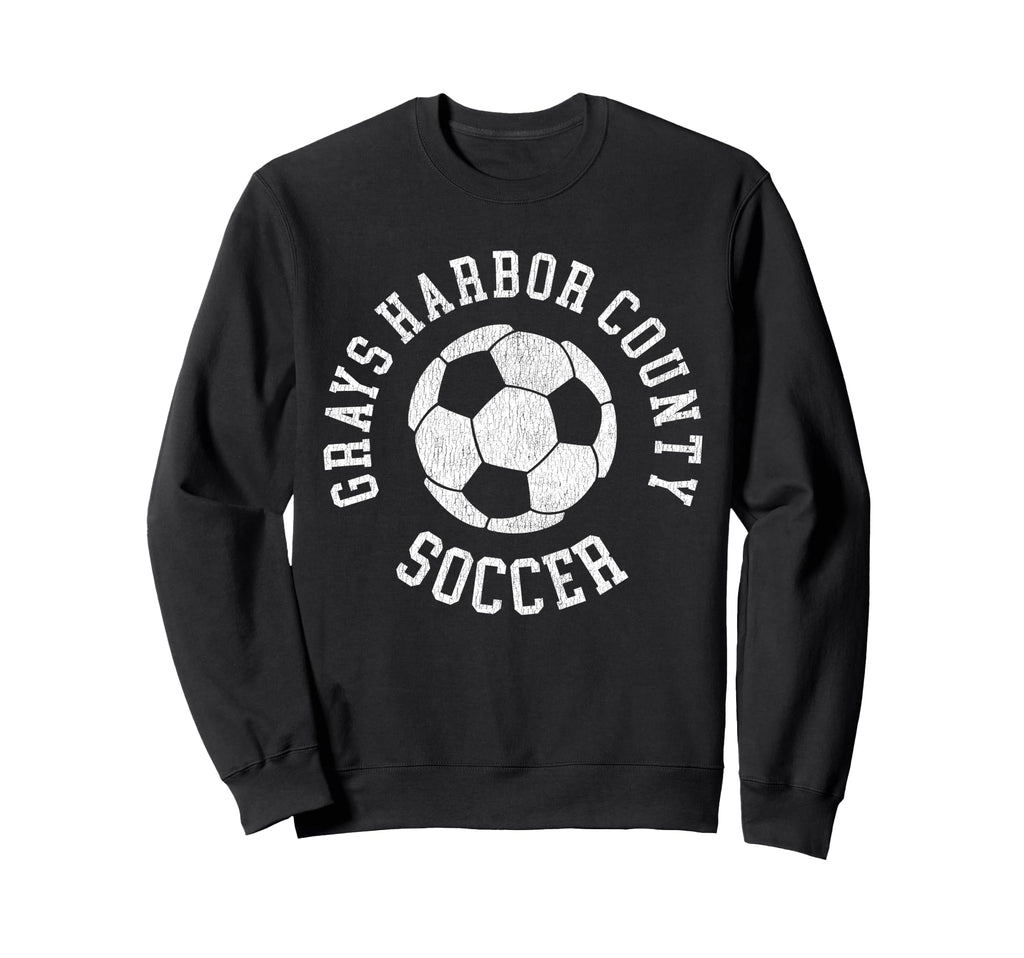 Grays Harbor County Soccer Sweatshirt - Casual Everyday Wear for Adults