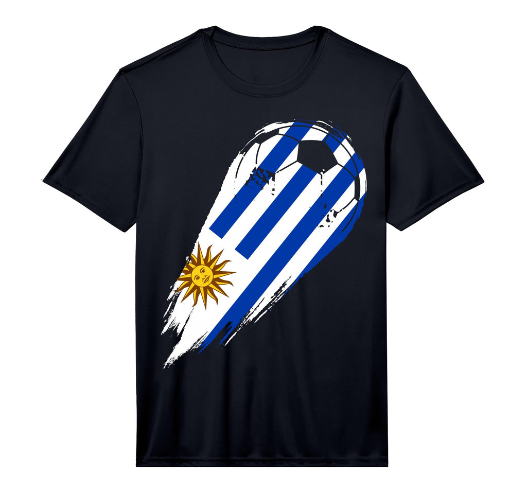 Soccer Flag Patriotic Uruguay T-Shirt - Graphic Print for Adults