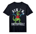 Now Im Unstoppable Funny T Rex T-Shirt - Minimalist Print for Adults