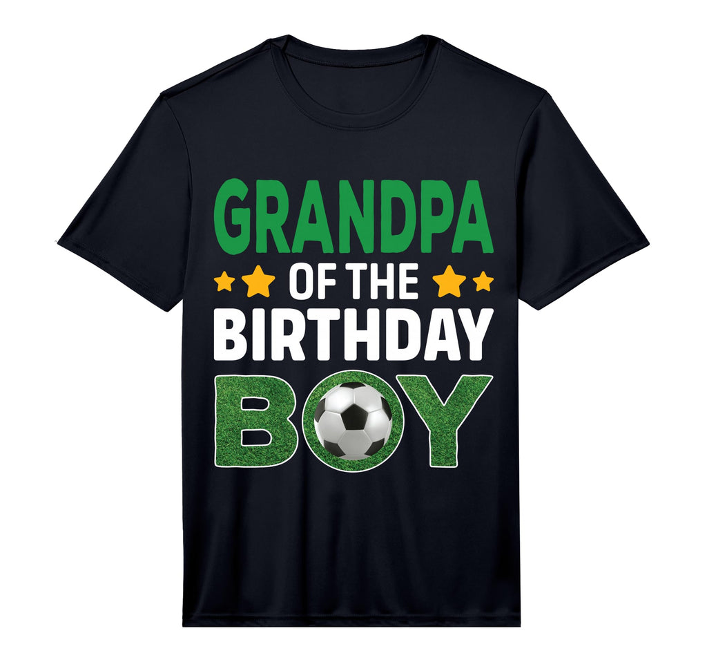 Grandpa Birthday Soccer Birthday T-Shirt - Fun Novelty Design for Adults