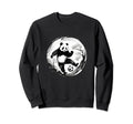 Soccer Panda Funny Ink Painting Sweatshirt - Aesthetic Graphic Men Women