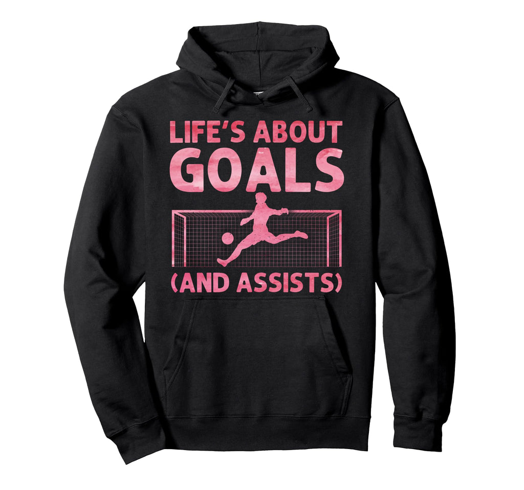 Funny Soccer Art Gag Soccer Player Hoodie - Custom Art Print Unisex