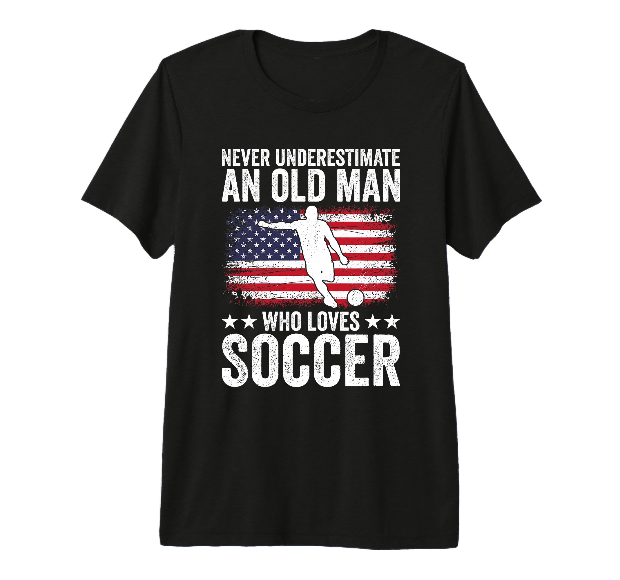 Mens Never Underestimate Old Who Loves T-Shirt - Unique Graphic Unisex
