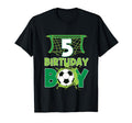 Soccer 5 Birthday 5Th Birthday T-Shirt - Fun Novelty Design Men Women