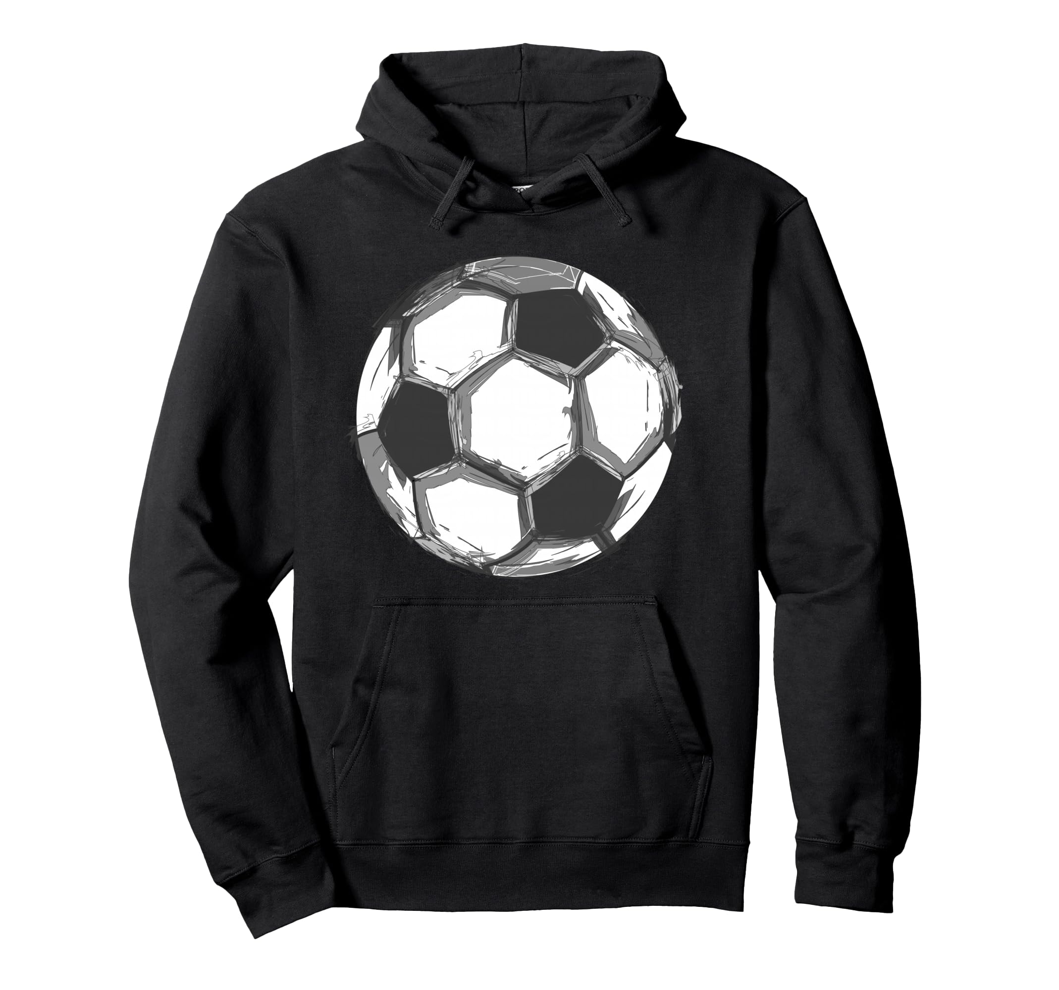 Soccer Ball Sports Players Or Fans Hoodie - Graphic Print Men Women