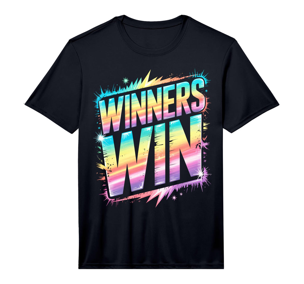 Winners Win All We Do Win Tournament T-Shirt - Trendy Graphic for Adults