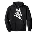 Religious Jesus Soccer Christ God Soccer Hoodie - Graphic Print Unisex