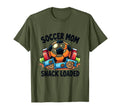 Soccer Mom Snack Loaded Fun T-Shirt - Trendy Graphic Unisex