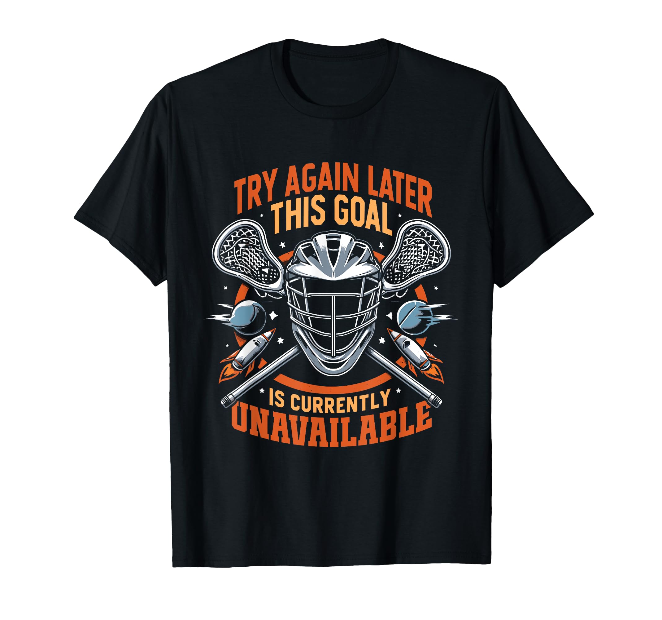 Funny Lacrosse Goalie Lax Goalkeeper T-Shirt - Streetwear Style Unisex