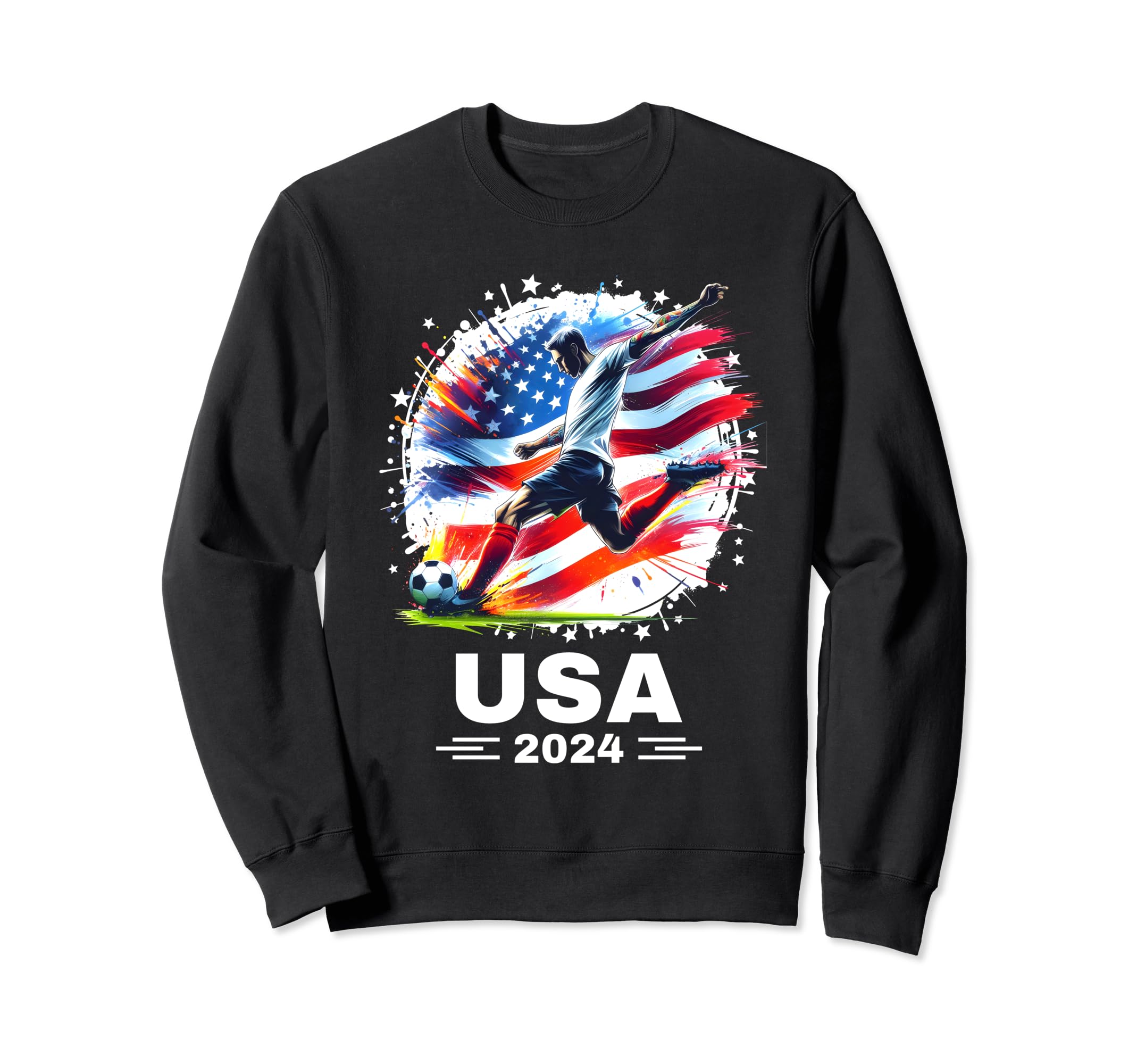 Soccer Soccer Player 2024 Soccer Soccer Sweatshirt - Unique Graphic Unisex