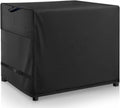 Outdoor Prep Table Cover- Heavy Duty Waterproof Cover for Outdoor Wicker Bar Cart, Compatible with 48 Inch Outdoor Beverage Serving Cart and Storage Cabinet Black