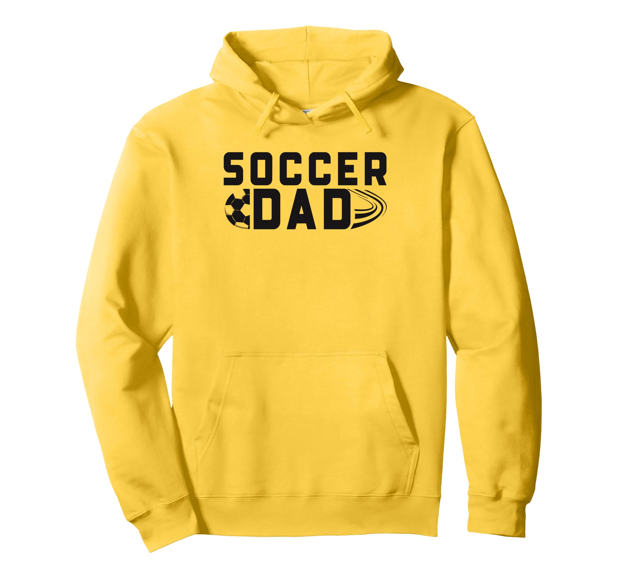 Father Son Daughter Soccer Dad Player Hoodie - Fun Novelty Design Unisex
