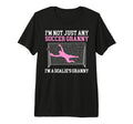 Im Soccer Goalie Granny Soccer Keeper T-Shirt - Minimalist Print Men Women