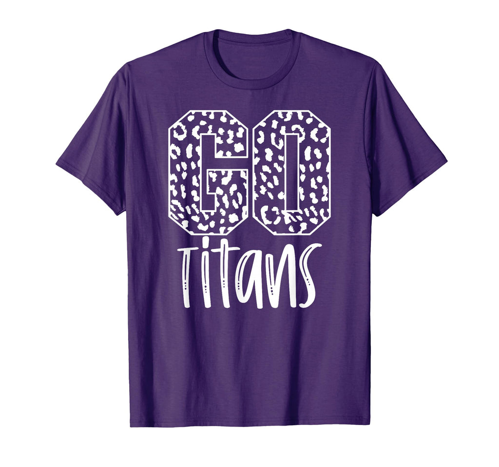 Titans Team Mascot School Spirit Game T-Shirt - Minimalist Print Unisex
