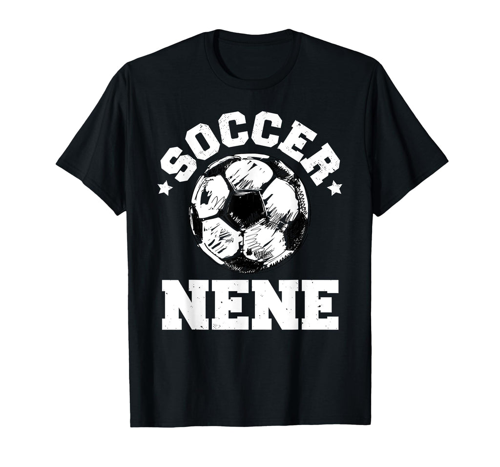 Soccer Nene Soccer Ball Distressed Funny T-Shirt - Graphic Print Men Women