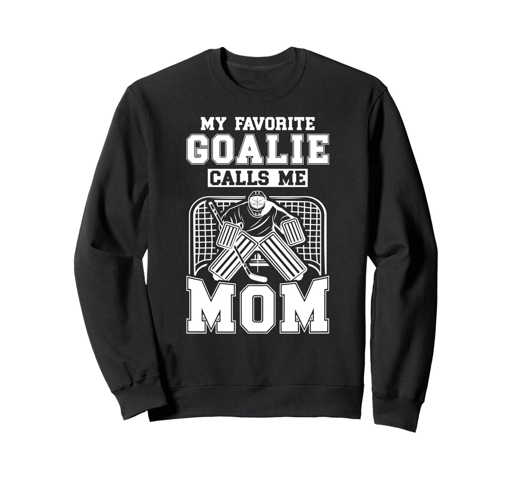 Proud Ice Hockey Keeper Mom Hockey Sweatshirt - Unique Graphic for Adults