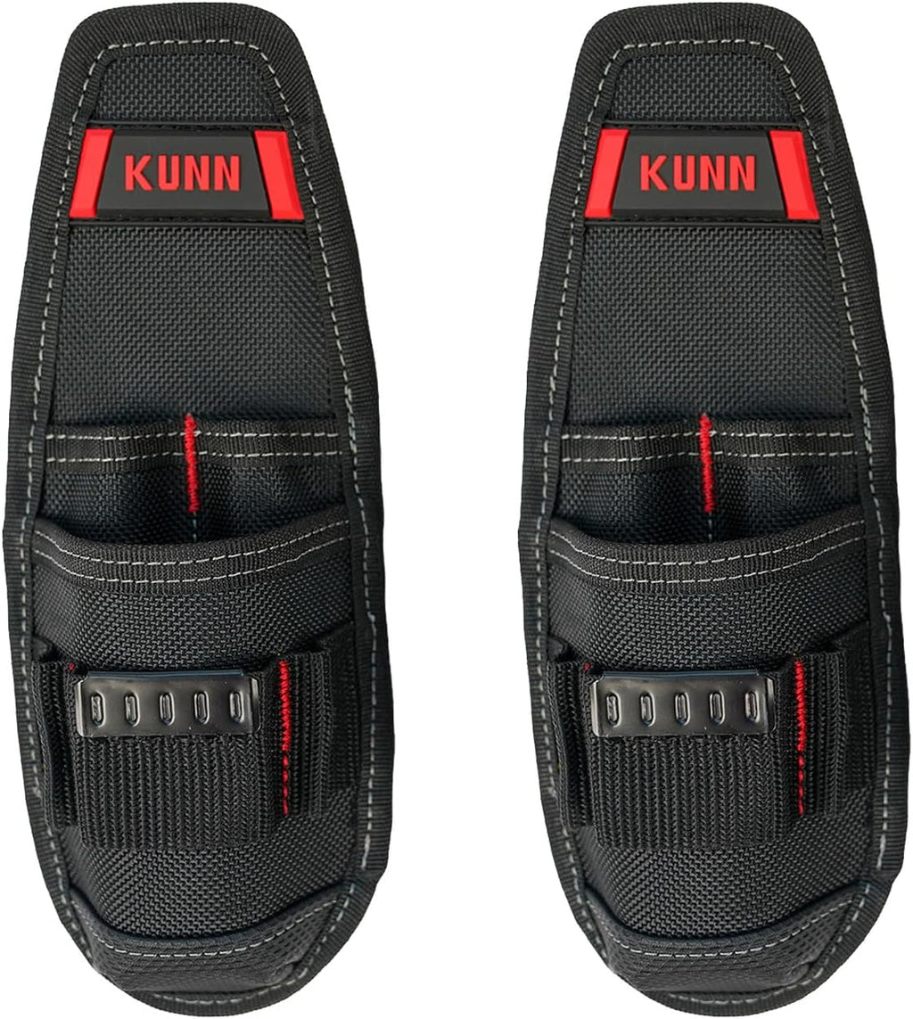 KUNN Construction Tool Holder Small Electrician's Tool Pouch for Tool Belt