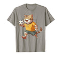 Dog Playing Soccer Football Puppy Lover T-Shirt - Trendy Graphic Men Women