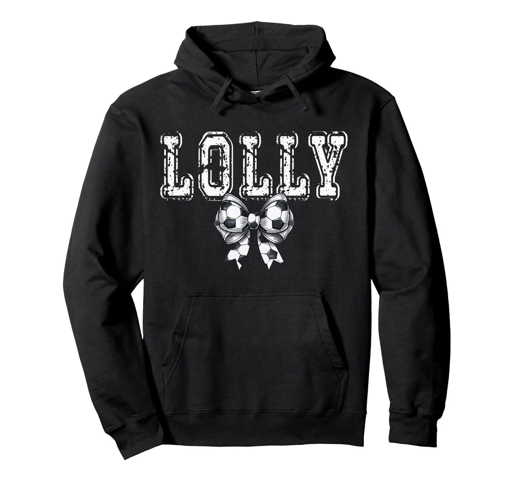 Coquette Soccer Lolly Spirit Hoodie - Fun Novelty Design Unisex